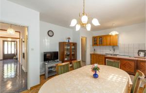 Kuchyňa alebo kuchynka v ubytovaní 5 Bedroom Amazing Home In Klenovica
