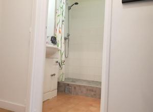 パリにあるAlesia - Plantesのシャワーと洗面台付きのバスルーム +34枚の写真