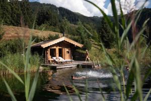 Naturlandschaft in der Nähe des Ferienhauses