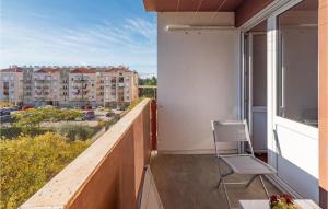 Balkón alebo terasa v ubytovaní 1 Bedroom Cozy Apartment In Zadar