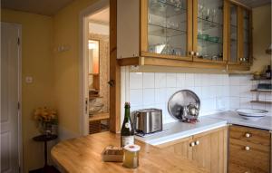 Kuchnia lub aneks kuchenny w obiekcie Cozy Home In Plouézec With Wifi