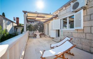 Balkón alebo terasa v ubytovaní 1 Bedroom Nice Home In Korcula