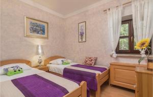 Posteľ alebo postele v izbe v ubytovaní Gorgeous Home In Pazin