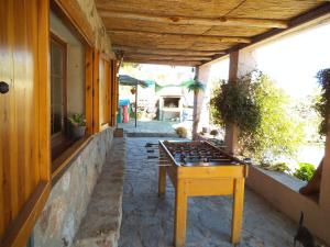Patio alebo iná vonkajšia časť ubytovania Casa Rural Balcón del Camino Viejo