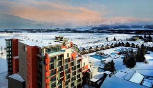 Hotel Akvamarín v zimě