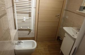 Koupelna v ubytování La Fara B&B