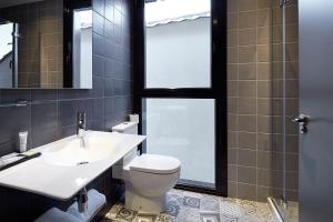 Koupelna v ubytování Hotel Imaz