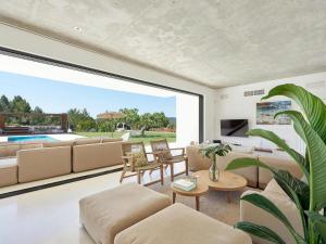 Khu vực ghế ngồi tại Villa in Ibiza near Benirrás Beach