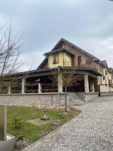 Budova, kde se bed and breakfast nachází