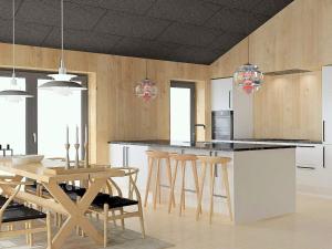 Η κουζίνα ή μικρή κουζίνα στο 5 star holiday home in Skals +28 φωτογραφίες