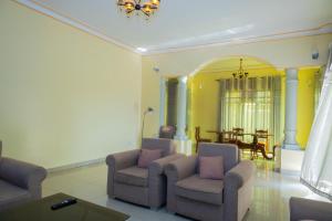 Istumisnurk majutusasutuses The Vista Homes Kibagabaga