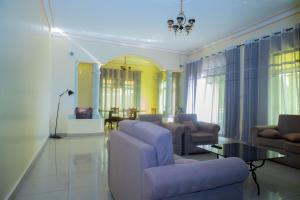 Istumisnurk majutusasutuses The Vista Homes Kibagabaga