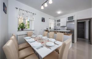 Kuchyňa alebo kuchynka v ubytovaní 3 Bedroom Amazing Home In Plomin