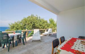 Balkón nebo terasa v ubytování Holiday Home Borova Bb