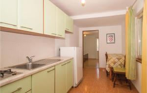 Kuchyň nebo kuchyňský kout v ubytování Holiday Home Borova Bb
