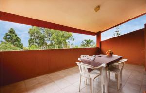 Μπαλκόνι ή βεράντα στο Beautiful Apartment In Costa Rei -Ca-