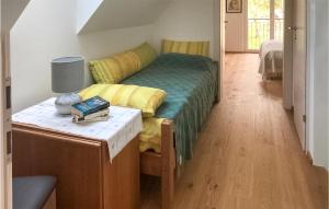 Posteľ alebo postele v izbe v ubytovaní Ferienhaus In Feldbach