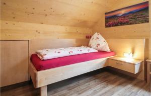 Ένα ή περισσότερα κρεβάτια σε δωμάτιο στο Ferienhaus In Ruhiger Lage