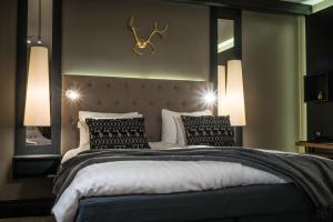 Postel nebo postele na pokoji v ubytování Lapland Hotels Oulu