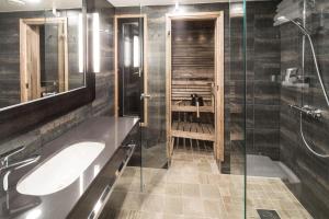 Koupelna v ubytování Lapland Hotels Oulu