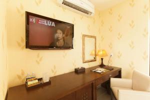 TV a/nebo společenská místnost v ubytování Seaside Resort Vung Tau