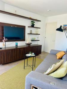 Posezení v ubytování Bel appartement Port Vauban à 100m des plages