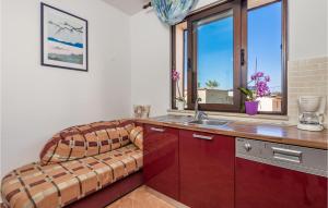 Kuchyň nebo kuchyňský kout v ubytování Pet Friendly Apartment
