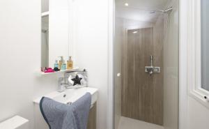 Koupelna v ubytování Camping USHUAÏA Villages Au Bois Joli + 37 fotografií