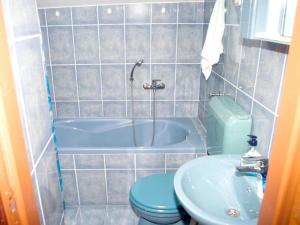 Koupelna v ubytování Apartment Mirni