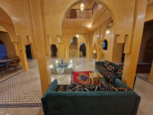 Area soggiorno di Hotel Kasbah Riad Amnir