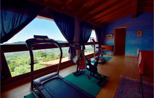 Pusat kecergasan dan/atau kemudahan kecergasan di Pet Friendly Home In Camaiore