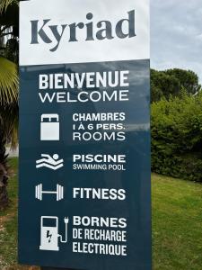 Certifikát, hodnocení, plakát nebo jiný dokument vystavený v ubytování Kyriad Montpellier Aéroport - Parc Expo