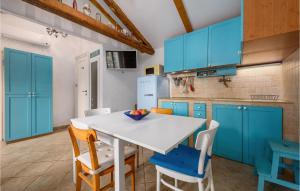 Kuchyň nebo kuchyňský kout v ubytování 2 Bedroom Gorgeous Home In Vabriga