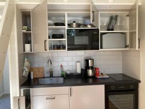 Eldhús eða eldhúskrókur á Kolmårdsstugan