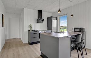 Kuchyň nebo kuchyňský kout v ubytování Beautiful Home In Løgstrup With Kitchen