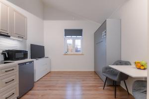 Kuchyň nebo kuchyňský kout v ubytování Posti Guesthouse