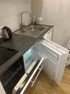 Kuchyňa alebo kuchynka v ubytovaní Modern Mini Loft apartment Roma