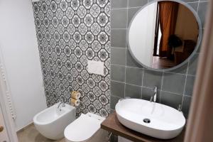 Koupelna v ubytování Palazzo Matilde