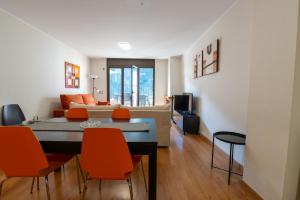 Posezení v ubytování Apartaments Ashome