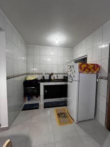 Køkken eller tekøkken på Cantinho da Lagoa - Iguaba Grande