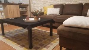 Posezení v ubytování Gîte du Ka'lao