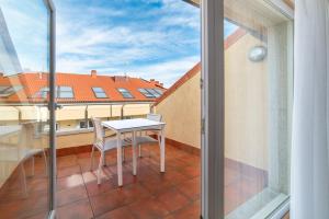 Balkón nebo terasa v ubytování Hotel Playa Langosteira by Adeloló