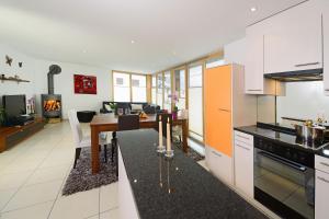 Kuchyň nebo kuchyňský kout v ubytování Ferienwohnung Haus Achilles + 3 fotografie