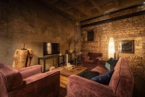 A television and/or entertainment centre at Loft Rural LaCalata