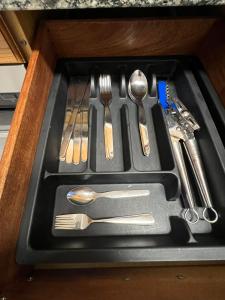 Dapur atau dapur kecil di Playa Centro Miño