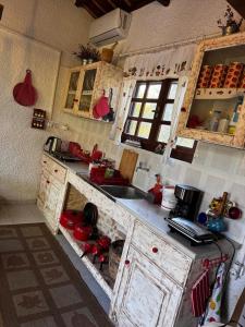 Kuchyň nebo kuchyňský kout v ubytování Sol's Place