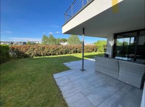 Κήπος έξω από το Studio Apartment direkt am Phoenixsee