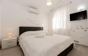 Postel nebo postele na pokoji v ubytování 2 Bedroom Cozy Home In Vlasici - Krsan
