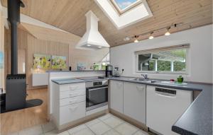 Η κουζίνα ή μικρή κουζίνα στο Gorgeous Home In Rødby With Wifi