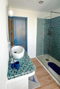 Koupelna v ubytování Casa Dante Corralejo